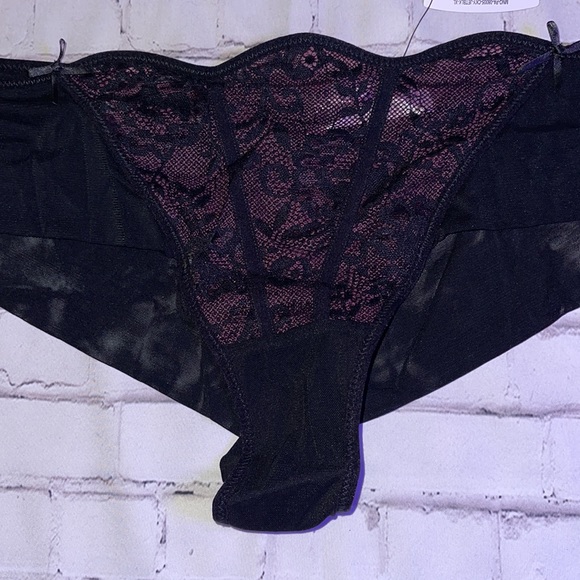 NWT- ADORE ME SEXY MESH/LACE INLAY PANTY SZ XL - Picture 3 of 8
